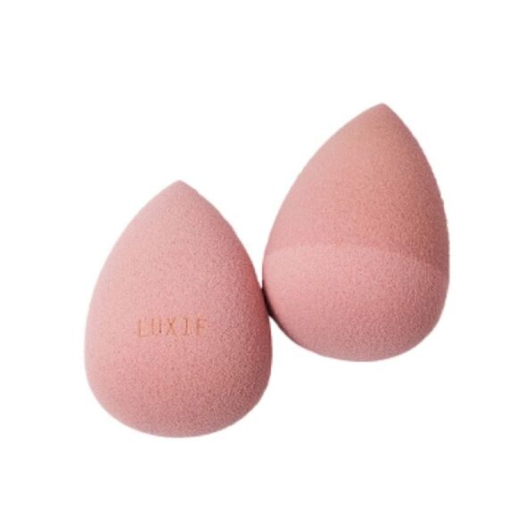 Luxie All Purpose Pink Beauty Sponge Set, New in Bag - Picture 1 of 4